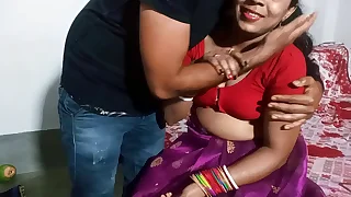 On Roseday Propose Roshni Bhabhi then XXX rough fuck on many times side many times position until Creampie